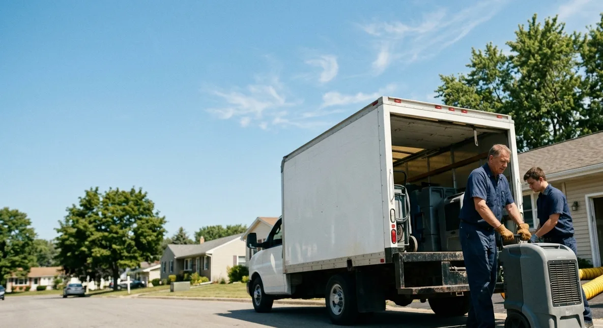 Water Damage Cleanup in Van Horne, IA near me